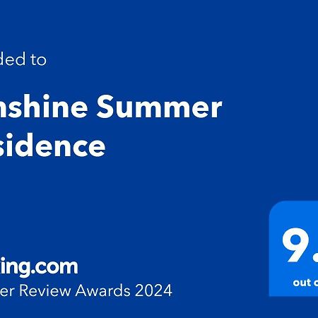 Sunshine Summer Residence Năvodari Extérieur photo